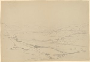 West Point fra Storm King av John William Casilear