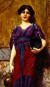 Kvinnefigur av John William Godward