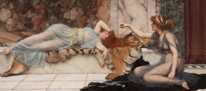 ugagn og hvile av John William Godward