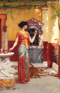 Buketten, 1899 av John William Godward