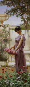 Venus-blomstene, 1890 av John William Godward