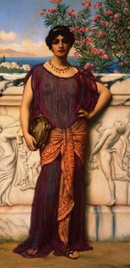 Tamburjenta av John William Godward