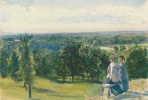 I Richmond Park av John William Inchbold
