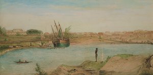 Sydney Cove, leder av viken, 1808 (wc)
