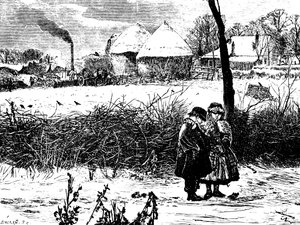 Vinter, 1860-tallet.
