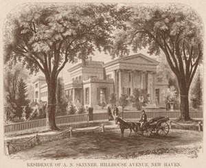 Bosted til A.N. Skinner, Hillhouse Avenue, New Haven av John William Orr