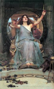 Circe tilbyr koppen til Odysseus av John William Waterhouse