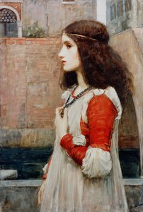 Juliet (olje på lerret) av John William Waterhouse