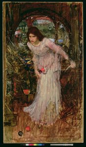 The Lady of Shalott, ca. 1894 av John William Waterhouse