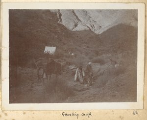 Razavi Khorasan-provinsen, Iran, ca. 1908 (s/hvitt-bilde) av John Williams Watson