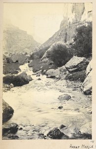 Razavi Khorasan-provinsen, Iran, ca. 1908 (s/hvitt-bilde) av John Williams Watson