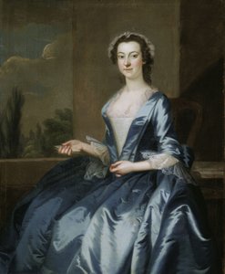 Portrett av en kvinne av John Wollaston