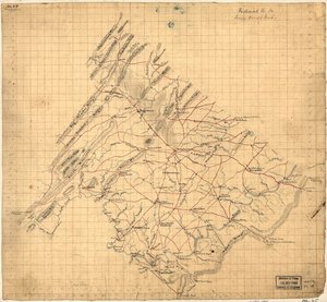 Frederick Co. Virginia, fra Woods kart. LOC 2002627443