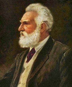 Portrett av Alexander Graham Bell, ca. 1920
