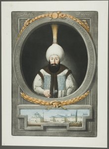 Abdul Hamid Khan, fra Portraits of the Emperors of Tyrkia av John Young