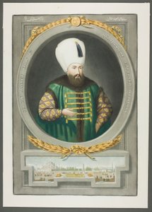 Achmet Kahn I, fra Portraits of the Emperors of Tyrkia av John Young