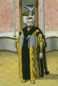 Mustapha IV (1779–1808) Sultan 1807–8, fra «En serie portretter av Tyrkias keisere»