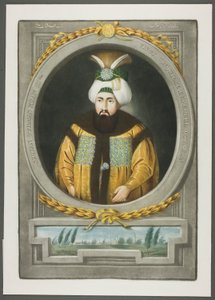 Othman Kahn III, fra Portraits of the Emperors of Tyrkia av John Young