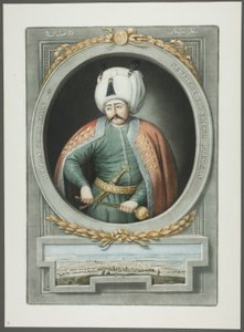 Selim Kahn I, fra Portraits of the Emperors of Tyrkia av John Young
