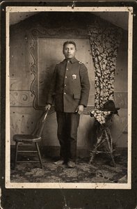 John Hinshaka, Cherry Creek, South Dakota, 1890 (albumtrykk) av Johnson Brothers