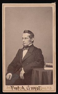 Portrett av Arnold Henry Guyot 1807-1884, før 1866. av Johnston Bros