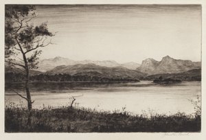 Langdale Pikes, Windermere av Johnstone Baird