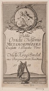 Titelblad "The Metamorphoses of Ovid