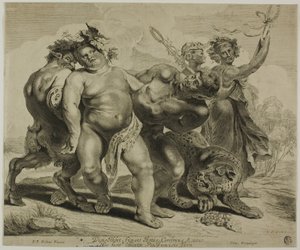 Triumf av Bacchus av Jonas Suyderhoef