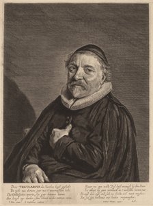 Adriaen Tegularius av Jonas Suyderhoff after Frans Hals