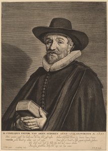 Conrad Wind van Aken av Jonas Suyderhoff after Frans Hals