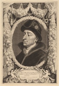 Johannes den fryktløse, hertugen av Burgund av Jonas Suyderhoff after Pieter Claesz Soutman