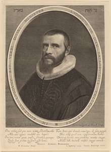 Louis de Dieu av Jonas Suyderhoff after Pieter Dubordieu