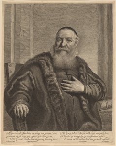 Eleazer Swalmius av Jonas Suyderhoff after Rembrandt van Rijn