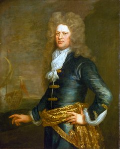 Admiral Sir John Balchen (1670-1744), ca. 1695 (olje på lerret)
