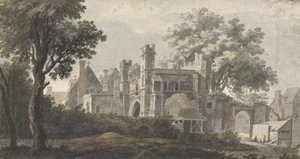 Den store porten til St. Augustine's Monastery, Canterbury