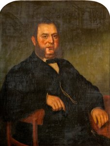Portrett av George Haynes, 1850-1900.