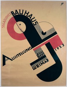 Bauhaus utstillingsplakat