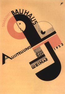 Bauhaus-utstillingen reklame i Weimar