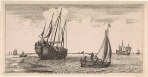 Fortøyning av postbåten Postkort (serietittel)