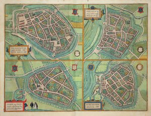 Kart over Arnhem, Velmo, Gelre og Ruerm, fra 