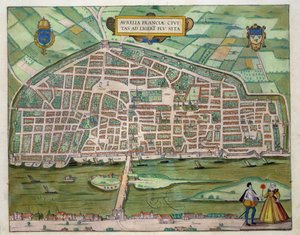 Kart over Aurelia, fra 