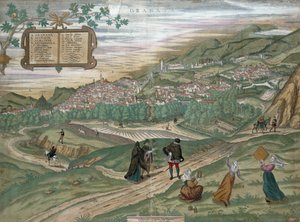 Kart over Granada, fra 