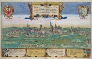 Kart over Lublin, fra 