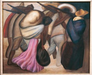 1900-talls soldat av José Clemente Orozco