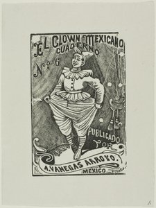 Meksikansk klovn, nr 6 av José Guadalupe Posada