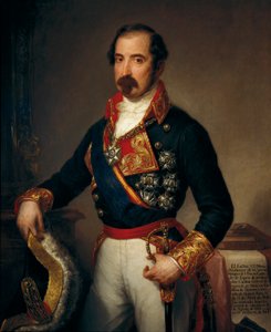 Portrett av Manuel Gutierrez de la Comcha i Irigoyen (1808-1874), markis av Duero av José Gutiérrez de la Vega