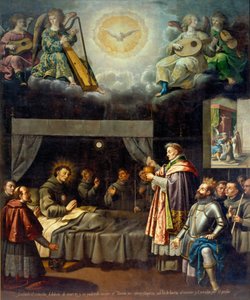 Den siste nattverden til Saint Bonaventure