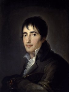 Portrett av poeten Manuel José Quintana 1772-1857, 1806. av José Ribelles y Helip