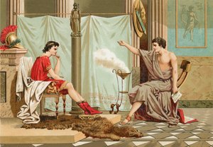 Utdannelse av Alexander den store av Aristoteles