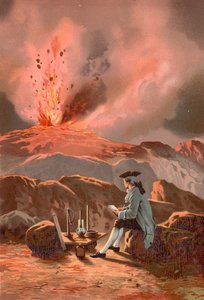 Lazzaro Spallanzani observerer et utbrudd av Etna